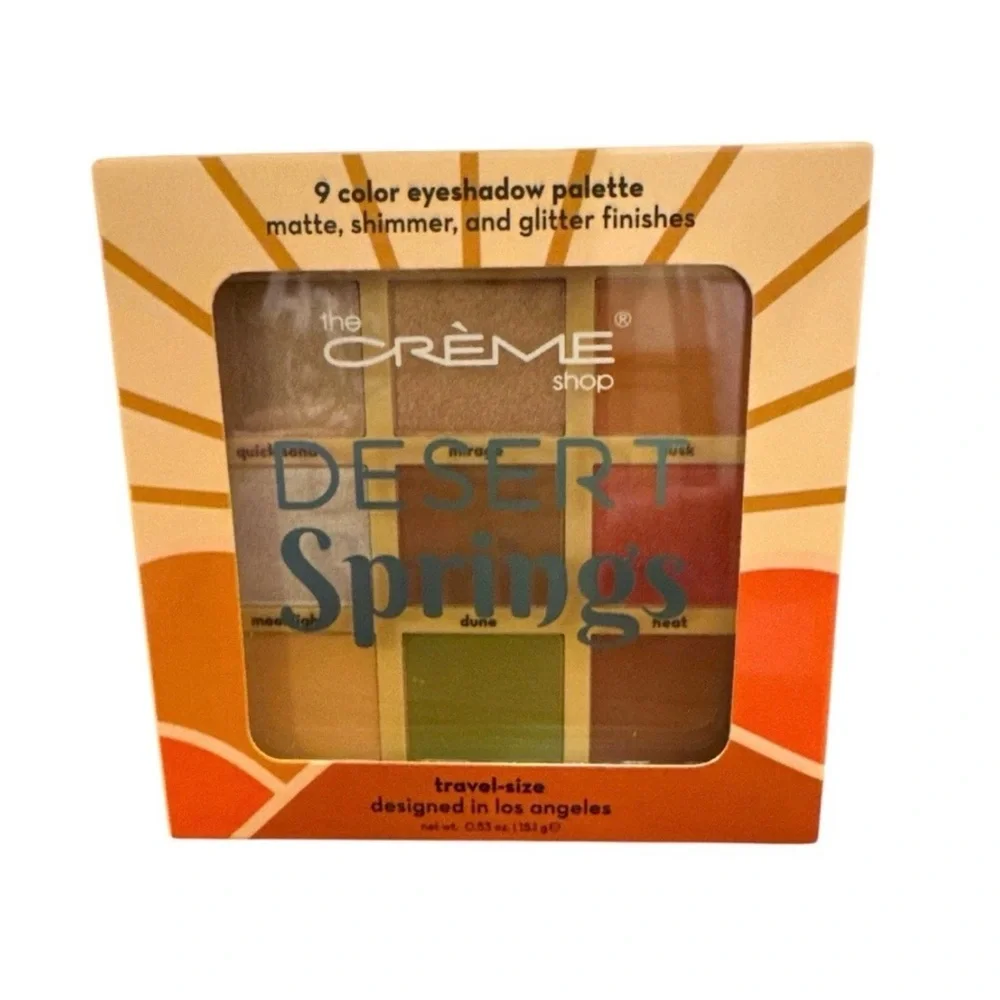 The Crème Shop DESERT SPRINGS Eyeshadow Palette New in Box